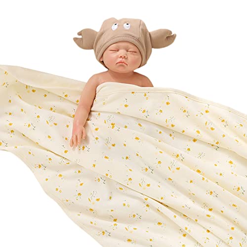 Kuscheldecke Weiche Und Atmungsaktive Babydecke Aus Baumwolle Mit Atmungsaktiver Mit Mehreren Mustern Ideal Zum Pucken von Wjsdsg