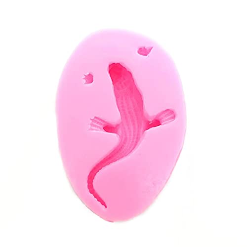 Silikonform Harz Tonform 3D Krokodil Flexible Formen Für Handwerk Ton Kuchen Dessert Dekorationen von Wjsdsg