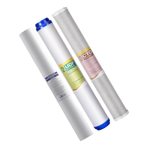 Wjsdsg 20-Zoll Wasserfiltersysteme Für Ganze Häuser Vorfilter Wasserfilter Set Geeignet Für Den Filtereinsatz Zu Hause Und In Der Küche von Wjsdsg