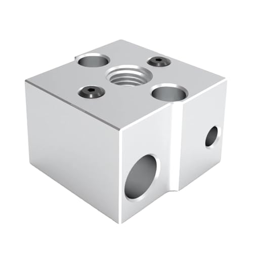 Wjsdsg Effizienter Aluminium Heizblock Für 3D Drucker. Hotend Heizblock. Hervorragende Wärmeleitfähigkeit von Wjsdsg