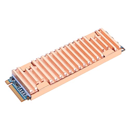 Wjsdsg Für M.2 Festplatte Kühlkörper Dünne Reinem Kupfer Kühler Kühler Für NVME 2280 PCIE SSD von Wjsdsg