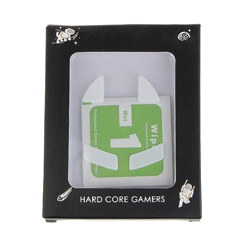 Wjsdsg Glas Maus Skates Pad 1 Set Abgerundete Gebogene Kanten Mausfüße Aufkleber Für Die Maus Wjsdsg Glas Maus Skates Pad 1 Set Abgerundete Gebogene Kanten Mausfüße Aufkleber Für Die Maus von Wjsdsg