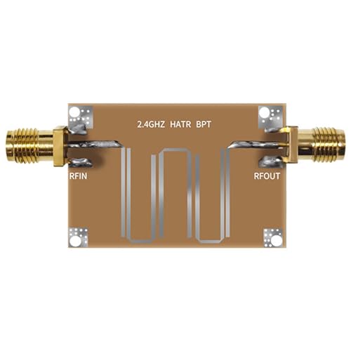 Wjsdsg Praktisches 2 4-GHz Mikrostreifen Bandpassfiltermodul Für Eine Verbesserte Signalübertragung Für Antennen. Ersetzen Sie Filter von Wjsdsg
