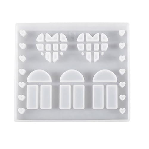 Wjsdsg Silikonform Liebeshaus Kerzenformen Epoxidharz Formen Bastelzubehör Für Schokoladenkuchendekorationen Wjsdsg Silikonform Liebeshaus Kerzenformen Epoxidharz Formen Bastelzubehör Für Schokoladenkuchendekorationen von Wjsdsg