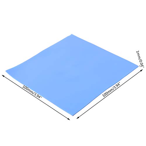Wjsdsg Wärmeleitpad 100 X 100 Mm Thermo Silikon Pad Mit Einer Dicke Von 1 Mm Nicht Leitendes Kühlkörper Kühlpad Für Laptop CPU GPU Wjsdsg Wärmeleitpad 100 X 100 Mm Thermo Silikon Pad Mit Einer Dicke Von 1 Mm Nicht Leitendes Kühlkörper Kühlpad Für Laptop CPU GPU von Wjsdsg