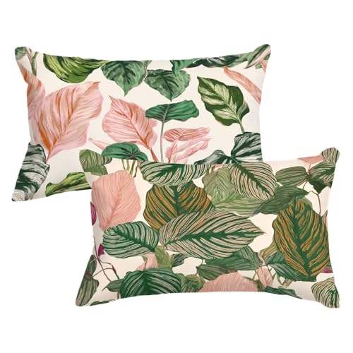Kopfkissenbezug 50x75 2er Set Kissenbezug Weiß Kissenbezüge GrüNe Pflanzen Muster mit Unsichtbarer Reißverschluss Sofakissen Samt Dekokissen für Zimmer Deko Wohnzimmer Geschenke für Frauen,Model710 Kopfkissenbezug 50x75 2er Set Kissenbezug Weiß Kissenbezüge GrüNe Pflanzen Muster mit Unsichtbarer Reißverschluss Sofakissen Samt Dekokissen für Zimmer Deko Wohnzimmer Geschenke für Frauen,Model710 von Wjxzsccw