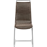 WK WOHNEN Freischwinger "WK 7400" () Rundrohrgestell in Edelstahloptik, reißfestes Rattan-Geflecht WK WOHNEN Freischwinger "WK 7400" () Rundrohrgestell in Edelstahloptik, reißfestes Rattan-Geflecht von Wk Wohnen