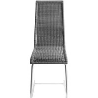 WK WOHNEN Freischwinger "WK 7401" () Rundrohrgestell in Edelstahloptik, reißfestes Vollgeflecht WK WOHNEN Freischwinger "WK 7401" () Rundrohrgestell in Edelstahloptik, reißfestes Vollgeflecht von Wk Wohnen