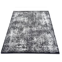 WK WOHNEN Teppich "BLACKLINE DIAMOND" rechteckig 8 mm Höhe fein eingefasst, sowie speziell veredelt, besonders flache Struktur von Wk Wohnen