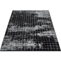 WK WOHNEN Teppich "BLACKLINE QUADRO", rechteckig von Wk Wohnen