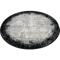 WK WOHNEN Teppich "BORDER" rund 8 mm Höhe hochwertiger Viskoseanteil, samtweiche Oberfläche mit 3 D Effekt WK WOHNEN Teppich "BORDER" rund 8 mm Höhe hochwertiger Viskoseanteil, samtweiche Oberfläche mit 3 D Effekt von Wk Wohnen