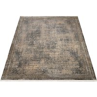 WK WOHNEN Teppich "POINTS", rechteckig, 7 mm Höhe, hochwertiger Materialmix mit seidigem Glanz von Wk Wohnen
