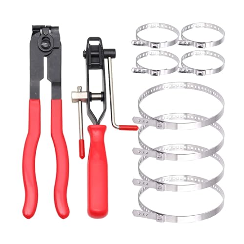 10 Stück CV Klemmen Werkzeug CV Joint Boot Clamp Zange CV Boot Clamp Ohrklemmen Zange Stahl Verbindungswerkzeug 10 Stück CV Klemmen Werkzeug CV Joint Boot Clamp Zange CV Boot Clamp Ohrklemmen Zange Stahl Verbindungswerkzeug von Wkldjf