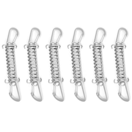 Outdoor Stoßdämpfung des Frühlingsspanners Training Leine Frühling Hochfest Camping Zelt Seilspanner Federschnallen Schnallen von Wkldjf