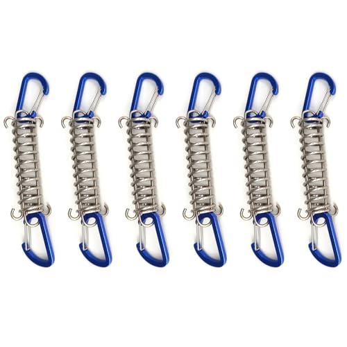 Outdoor Stoßdämpfung des Frühlingsspanners Training Leine Frühling Hochfest Camping Zelt Seilspanner Federschnallen Schnallen von Wkldjf