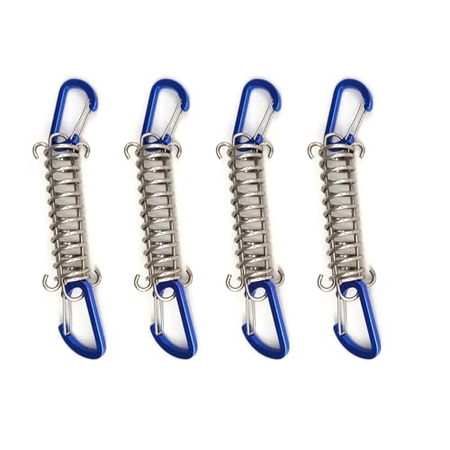 Outdoor Stoßdämpfung des Frühlingsspanners Training Leine Frühling Hochfest Camping Zelt Seilspanner Federschnallen Schnallen von Wkldjf
