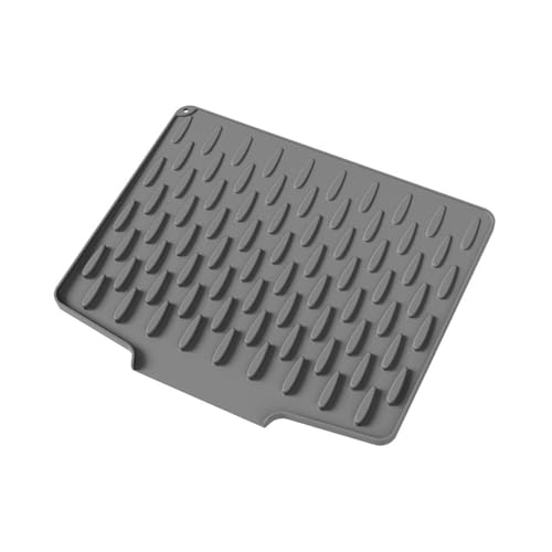 Premium Küchen-Drainage-Pad für schnelles Trocknen, Mehrzweck-Abtropfmatte aus Silikon für den Heimgebrauch, Silikon-Schneidebrett-Matte mit Drainage von Wkldjf