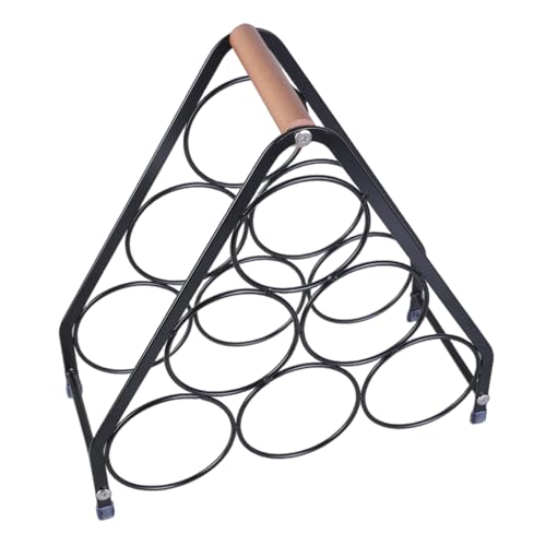 Weinflaschenhalter mit 3 Etagen und einzigartigem dreieckigem Design, geeignet für Schränke oder Weinkeller Weinflaschenhalter mit 3 Etagen und einzigartigem dreieckigem Design, geeignet für Schränke oder Weinkeller von Wkldjf