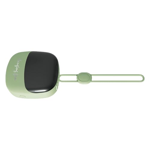 Wkldjf Miniatur-Hals-Ventilator mit Clip-Design und Power-Anzeige, tragbares Kühlgerät für Fitnessstudio und Reisen, kleiner elektrischer Ventilator von Wkldjf