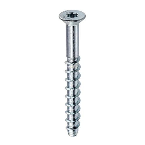 Betonschrauben 6,0 x 120 mm - 100 St. Kohlenstoffstahl Senkkopf TX 40 von Wkręt-Met KLIMAS sp. z o.o.