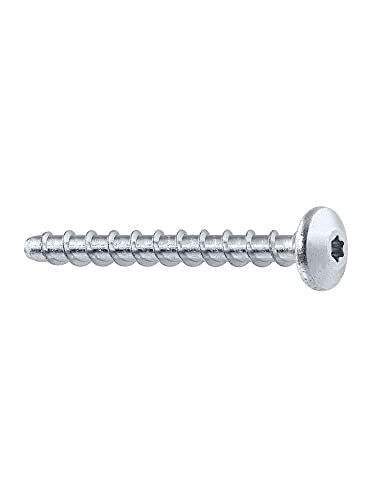 Betonschrauben 6,0 x 40 mm - 100 St. Kohlenstoffstahl Tellerkopf TX 40 von Wkręt-Met KLIMAS sp. z o.o.