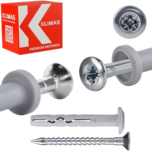 Schlagdübel SMK Nageldübel Dübel Nageldübel mit Kragen Zylinderkopf (8 x 80-100 St.) von Wkret-Met