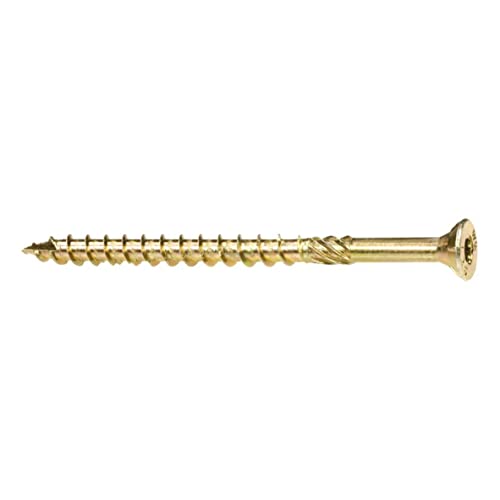TORX 10 x 200 mm TX40 Holzbauschraube mit Senkkopf Stardrive Packung mit 25Stk von Wkret-Met