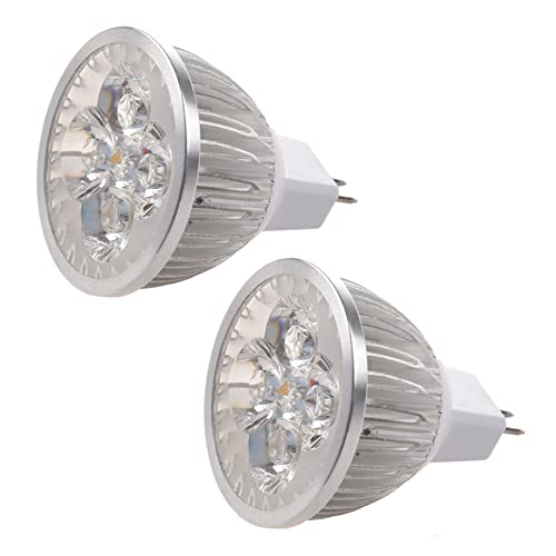 Wlauqueta 2Stck 4 x 1W GU5.3 MR16 12V Warmweiss LED-Licht Lampe Birne Scheinwerfer Wlauqueta 2Stck 4 x 1W GU5.3 MR16 12V Warmweiss LED-Licht Lampe Birne Scheinwerfer von Wlauqueta
