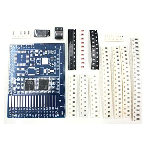 Wlauqueta Ersatzteile, Advanced Full-Chip Welding Practice Board Electronic Components DIY Production Kit von Wlauqueta