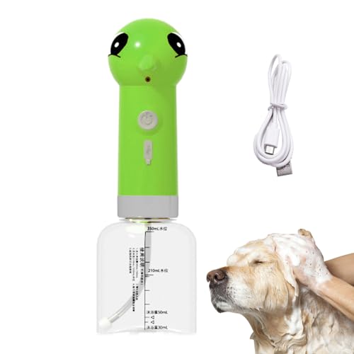 Wlikmjg Hundeshampoo Schaumformer - Haarshampoo Mischflasche Zur Reinigung - Wiederaufladbarer Schaumsprüher Duschzubehör Für Katze Welpe Kätzchen Wlikmjg Hundeshampoo Schaumformer - Haarshampoo Mischflasche Zur Reinigung - Wiederaufladbarer Schaumsprüher Duschzubehör Für Katze Welpe Kätzchen von Wlikmjg