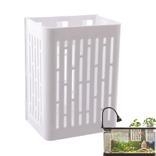 Wlikmjg Pflanzenhalter Für Aquarium,Aquarium-Dekoration Pflanzenkörbe & Fischbecken - Natürliche Wandhalterung mit Clip-Bechern für Aquarienpflanzen, Schwimmpflanzen & Teich von Wlikmjg