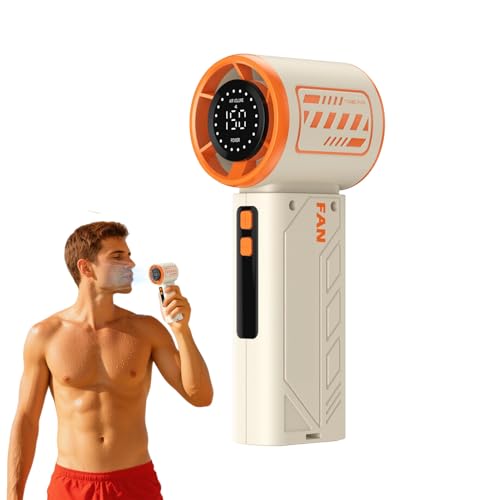 Wlikmjg Tragbarer Ventilator | Persönlicher Handventilator - USB-Betriebener Leiser Batterieventilator Für Männer Frauen Reisen Zuhause Küche Indoor Wlikmjg Tragbarer Ventilator | Persönlicher Handventilator - USB-Betriebener Leiser Batterieventilator Für Männer Frauen Reisen Zuhause Küche Indoor von Wlikmjg
