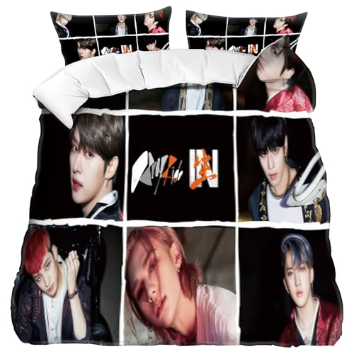 WlsqDE Strraykiid Bettwäsche, Strraykiid Bettwäsche 135x200, Anime Bettwäsche-Sets, Anime Kinderbettwäsche, SK Kissenbezug 80X80cm 2 Teilig, für Mädchen & Teenager WlsqDE Strraykiid Bettwäsche, Strraykiid Bettwäsche 135x200, Anime Bettwäsche-Sets, Anime Kinderbettwäsche, SK Kissenbezug 80X80cm 2 Teilig, für Mädchen & Teenager von WlsqDE