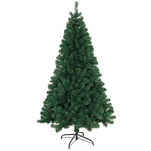 WmHeoo2077 Weihnachtsbaum mit Schnellaufbau Klappsysem,Schnellaufbau Klappsystem Christbaum,Weihnachtsschmuck, Luxus verschlüsselter Eisenfuß Weihnachtsbaum-grün_3M von WmHeoo2077