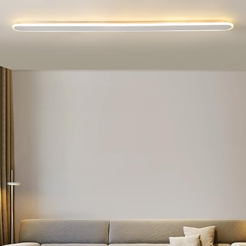 LED Aluminium Deckenleuchte Minimalist ReCtangle Design Moderne Innenbeleuchtung für Wohnzimmer & Schlafzimmer Schwarz & Weiß Neutrales Licht 120cm Stilvolles Dekor LED Aluminium Deckenleuchte Minimalist ReCtangle Design Moderne Innenbeleuchtung für Wohnzimmer & Schlafzimmer Schwarz & Weiß Neutrales Licht 120cm Stilvolles Dekor von Wmmner