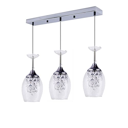 Moderne Kristall Weingläser Kronleuchter 3 Lichter Nordic LED Pendelleuchte für Bar Wohnzimmer Arbeitszimmer Schlafzimmer Korridor Ausstellungshalle Küche Hotel Moderne Kristall Weingläser Kronleuchter 3 Lichter Nordic LED Pendelleuchte für Bar Wohnzimmer Arbeitszimmer Schlafzimmer Korridor Ausstellungshalle Küche Hotel von Wmmner