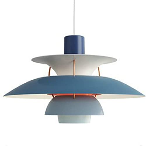 Nordic Einstellbare Pendelleuchte Designer Aluminium Esstisch Lampe Moderne Kreative Hängelampe für Wohnzimmer Loft Cafe Bar Schlafzimmer E27 40CM von Wmmner