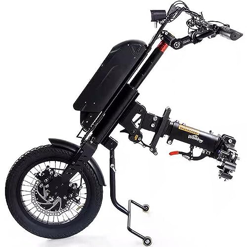 Wmmner 600W Elektro-Rollstuhl-Traktor-Aufsatz-Handfahrrad, 12-Zoll-Rollstuhl-Traktionsvorrichtung Mit Frontlicht, 36V 20 Ah-Batterie, Reichweite: 45 Km Wmmner 600W Elektro-Rollstuhl-Traktor-Aufsatz-Handfahrrad, 12-Zoll-Rollstuhl-Traktionsvorrichtung Mit Frontlicht, 36V 20 Ah-Batterie, Reichweite: 45 Km von Wmmner