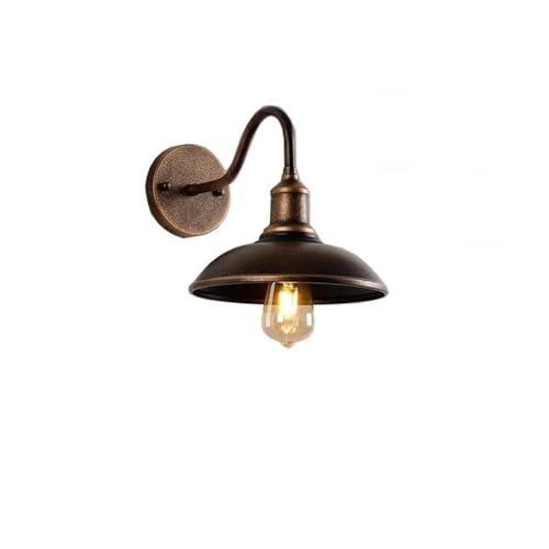 Wmmner Außenleuchte Für Scheunen, Kompatibel Mit Türen, Innenhöfen, Fluren, Bauernhäusern,Enhals-Wandleuchten, Gärten, Industrie, E27, Kronleuchter/23 * 37 cm von Wmmner