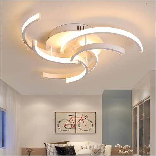 Wmmner Deckenleuchten/Deckenlampen Wohnzimmer Schlafzimmer Moderne Deckenleuchten Kompatibel Mit Wohnzimmer Moderne Led-Deckenleuchte Aus Aluminium, Kronleuchter/Warmweiß/50 * 50 cm Wmmner Deckenleuchten/Deckenlampen Wohnzimmer Schlafzimmer Moderne Deckenleuchten Kompatibel Mit Wohnzimmer Moderne Led-Deckenleuchte Aus Aluminium, Kronleuchter/Warmweiß/50 * 50 cm von Wmmner