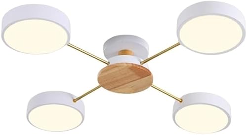 Wmmner Deckenleuchten Wohnzimmerleuchten Decke – Deckenlampen Personalisierte Deckenleuchte, Passend Für Esszimmer, Wohnzimmer, Schlafzimmer, Arbeitszimmer, Modernes Esszimmer/Bianco/4 Köpfe Wmmner Deckenleuchten Wohnzimmerleuchten Decke – Deckenlampen Personalisierte Deckenleuchte, Passend Für Esszimmer, Wohnzimmer, Schlafzimmer, Arbeitszimmer, Modernes Esszimmer/Bianco/4 Köpfe von Wmmner