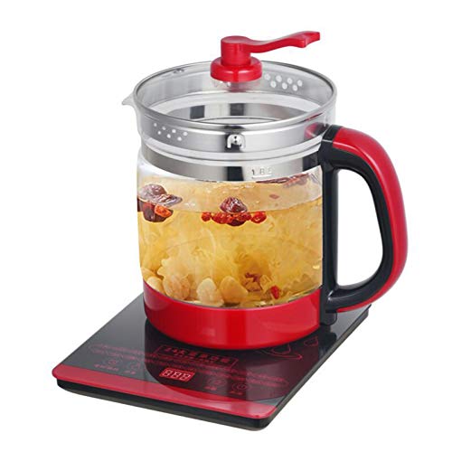 Wmmner Elektrischer Wasserkocher, Multifunktions Kochen Tee Suppe Blume Teekanne Automatische Elektrische Eintopf Vogelnest Topf Elektrische Wasserkocher/Eine Farbe/Eine Farbe von Wmmner