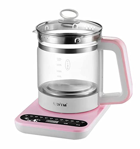 Wmmner Elektrischer Wasserkocher, Multifunktions Kochen Tee Suppe Blume Teekanne Automatische Elektrische Eintopf Vogelnest Topf Elektrische Wasserkocher/Eine Farbe/Eine Farbe von Wmmner