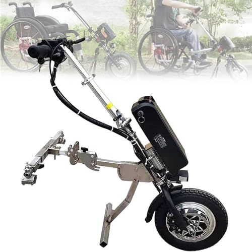 Wmmner Elektro-Rollstuhl-Handradaufsatz Mit Lcd-Display, Frontlicht Und3 Geschwindigkeitseinstellungen Für Verbesserte Mobilität Und Outdoor-Abenteuer/B von Wmmner