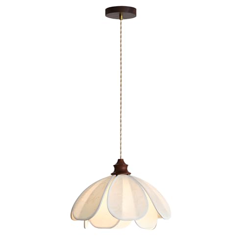 Wmmner Esszimmer-Pendelleuchte Boho-Blumen-Kronleuchter Für Esszimmer Stoffleuchten Weißer Kronleuchter 12,2 Zoll Kücheninsel Schlafzimmer Wmmner Esszimmer-Pendelleuchte Boho-Blumen-Kronleuchter Für Esszimmer Stoffleuchten Weißer Kronleuchter 12,2 Zoll Kücheninsel Schlafzimmer von Wmmner