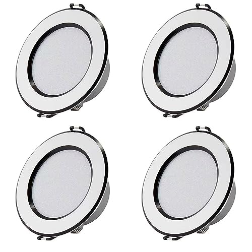 Wmmner Kommerzielle Downlight-Einbauleuchte Für Zu Hause, Led-Deckenleuchte, Aluminium-Spotlights Für Schlafzimmer Und Arbeitszimmer, 1 Packung/4 Packungen/6000K/4Er-Pack 9 W Wmmner Kommerzielle Downlight-Einbauleuchte Für Zu Hause, Led-Deckenleuchte, Aluminium-Spotlights Für Schlafzimmer Und Arbeitszimmer, 1 Packung/4 Packungen/6000K/4Er-Pack 9 W von Wmmner