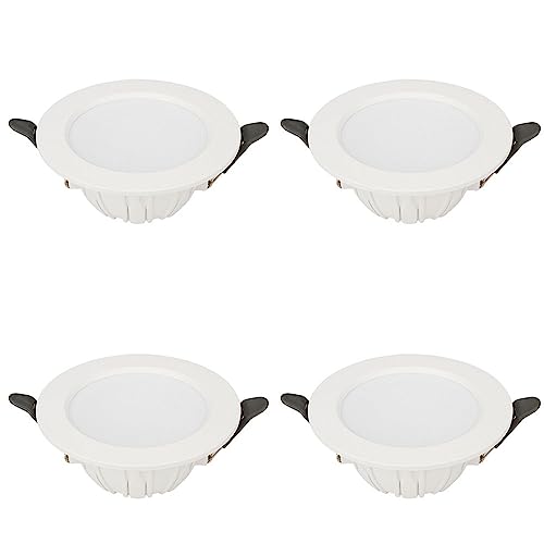 Wmmner Kommerzielle Downlight-Led-Einbauleuchten Für Wohnzimmer Und Schlafzimmer, Deckenleuchte Für Zu Hause, Aluminium-Integrierte Panel-Leuchte, 1Er-Pack/4Er-Pack/4000K/4Er-Pack 9 W Wmmner Kommerzielle Downlight-Led-Einbauleuchten Für Wohnzimmer Und Schlafzimmer, Deckenleuchte Für Zu Hause, Aluminium-Integrierte Panel-Leuchte, 1Er-Pack/4Er-Pack/4000K/4Er-Pack 9 W von Wmmner