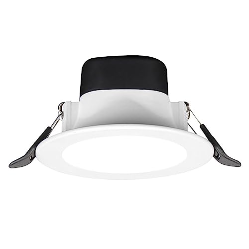 Wmmner Kommerzieller Downlight Led-Deckenstrahler Für Zuhause, Aluminium-Spotlight, Anti-Beschlag, Für Badezimmer, Deckenleuchte, Einbauleuchten, 1Er-Pack/4Er-Pack/6000K/1 Packung 18 W von Wmmner