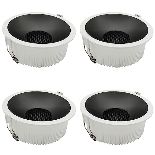 Wmmner Kommerzielles Downlight Einbauleuchte Für Wohnzimmer, Schlafzimmer, Strahler, Einbauleuchten, Alumiintegrierte Deckenleuchte, 1 Packung/4 Packungen/3000K/4Er-Pack 20 W Wmmner Kommerzielles Downlight Einbauleuchte Für Wohnzimmer, Schlafzimmer, Strahler, Einbauleuchten, Alumiintegrierte Deckenleuchte, 1 Packung/4 Packungen/3000K/4Er-Pack 20 W von Wmmner