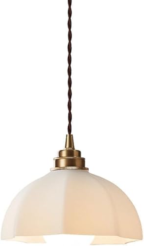 Wmmner Kronleuchter Im Antiken Stil, E27 Schraube Single-Headed Hängelampe, Glas Metall Beleuchtungskörper, Wohnzimmer Schlafzimmer, Kronleuchter/Weiß Wmmner Kronleuchter Im Antiken Stil, E27 Schraube Single-Headed Hängelampe, Glas Metall Beleuchtungskörper, Wohnzimmer Schlafzimmer, Kronleuchter/Weiß von Wmmner